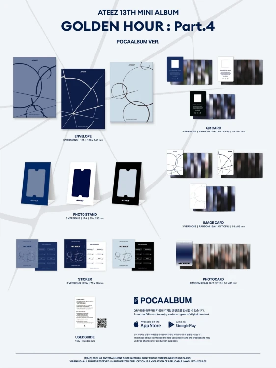 pob-ateez-13th-mini-album-golden-hour-part-4-poccalbum-ver-makestar-zestaw.webp