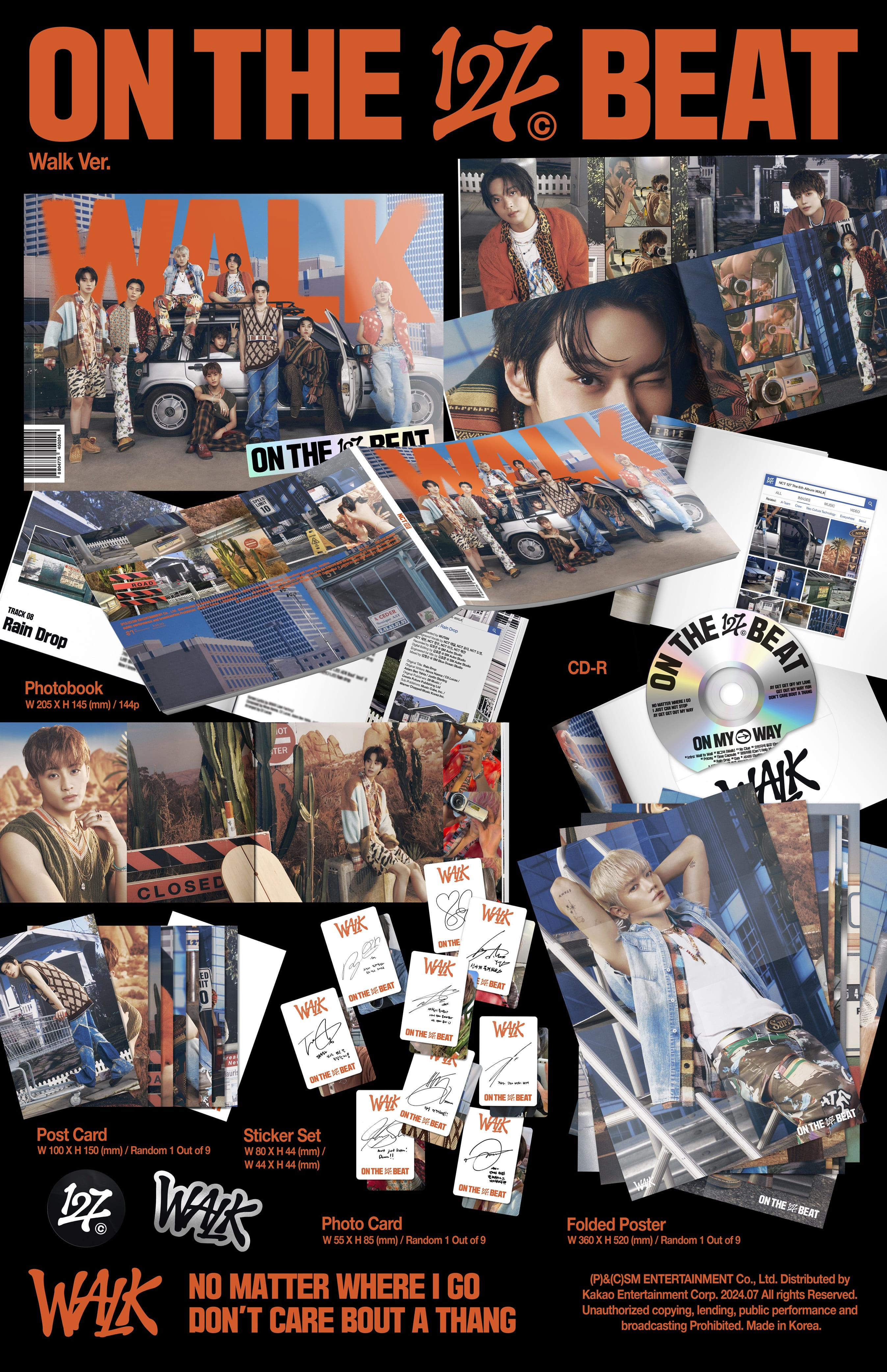 NCT 127 – WALK – zestaw albumowy