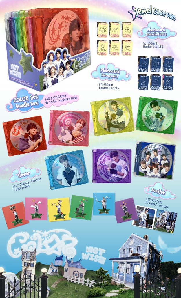 NCT WISH – COLOR (Jewel Case Ver.) – album