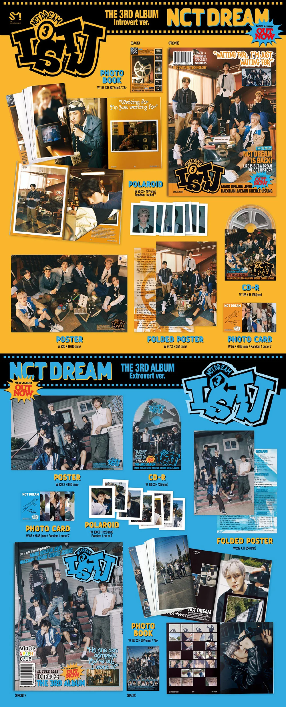 NCT DREAM – ISTJ (Photobook Ver.) – zestaw albumowy