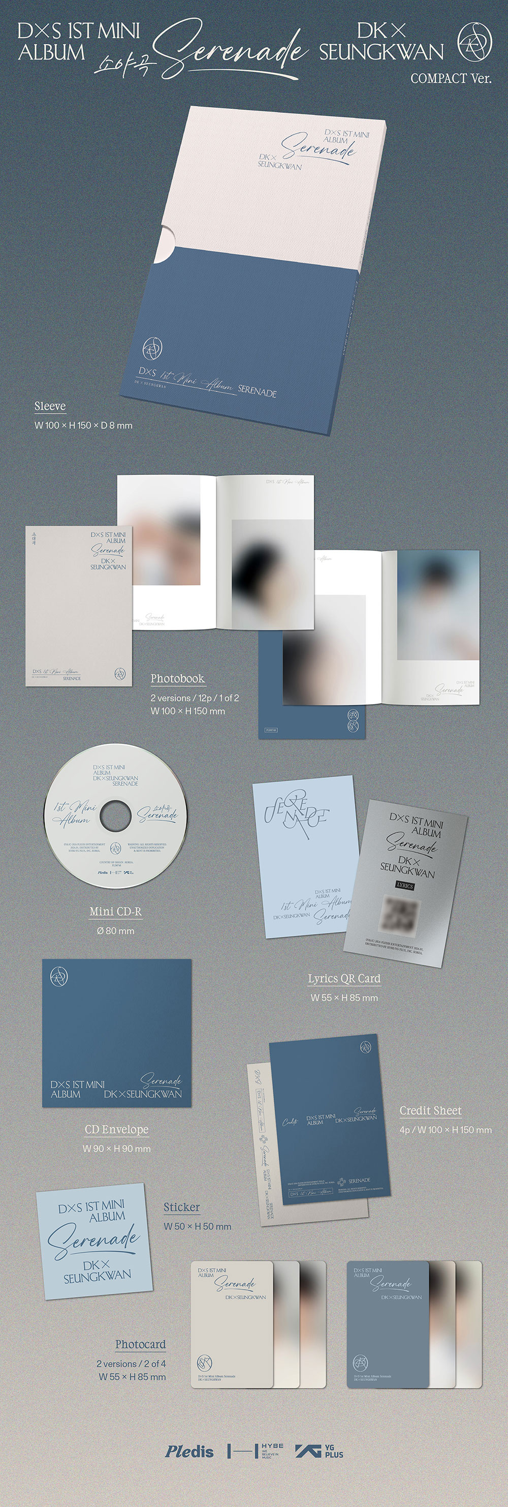 SEVENTEEN DK SEUNGKWAN Serenade Compact Ver zawartość albumu