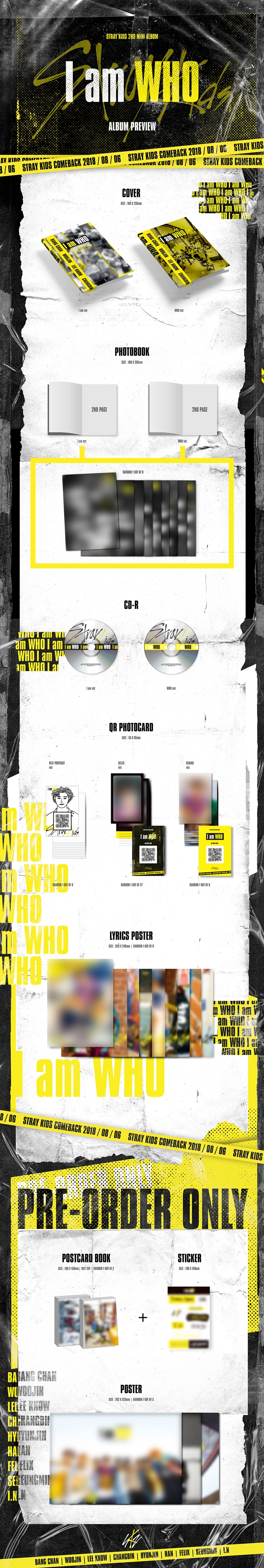 Stray Kids – I AM WHO – zestaw albumowy