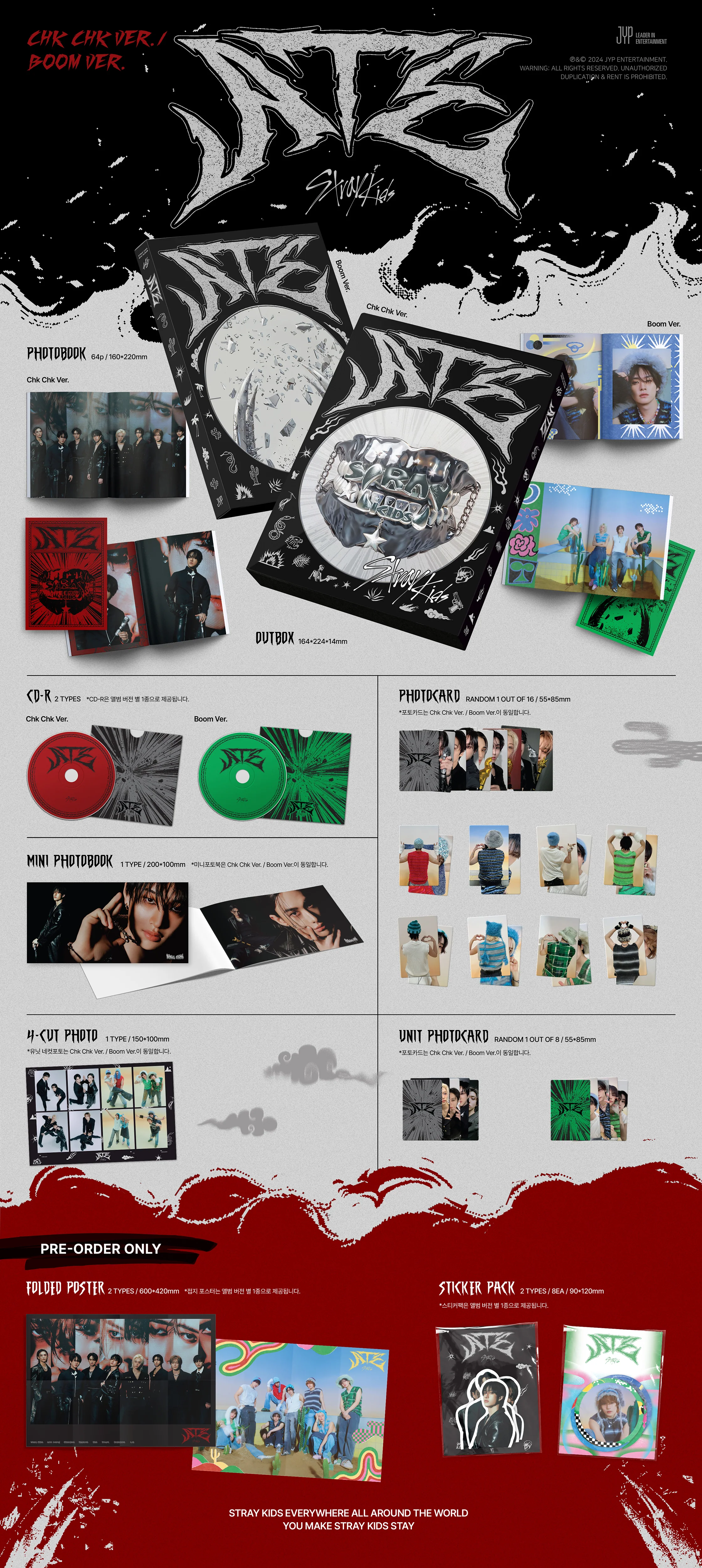 Stray Kids – ATE – zestaw albumowy