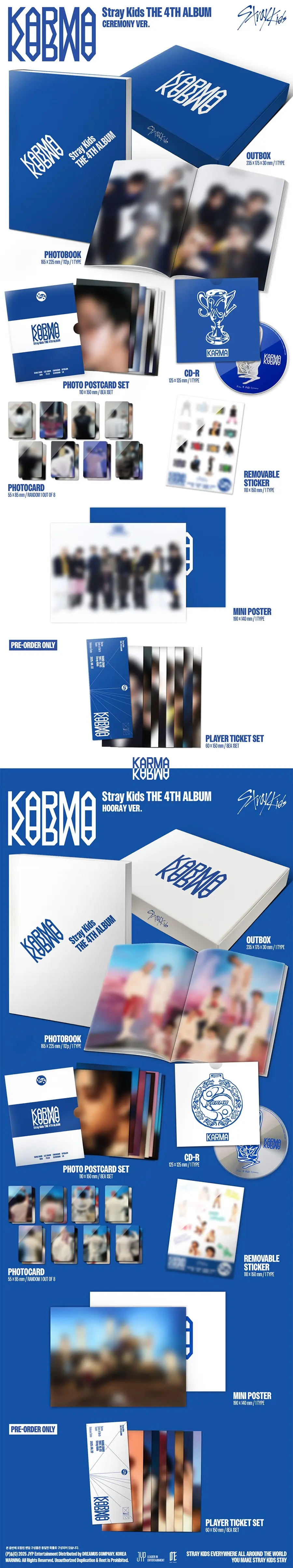 Stray Kids – KARMA – zestaw albumowy