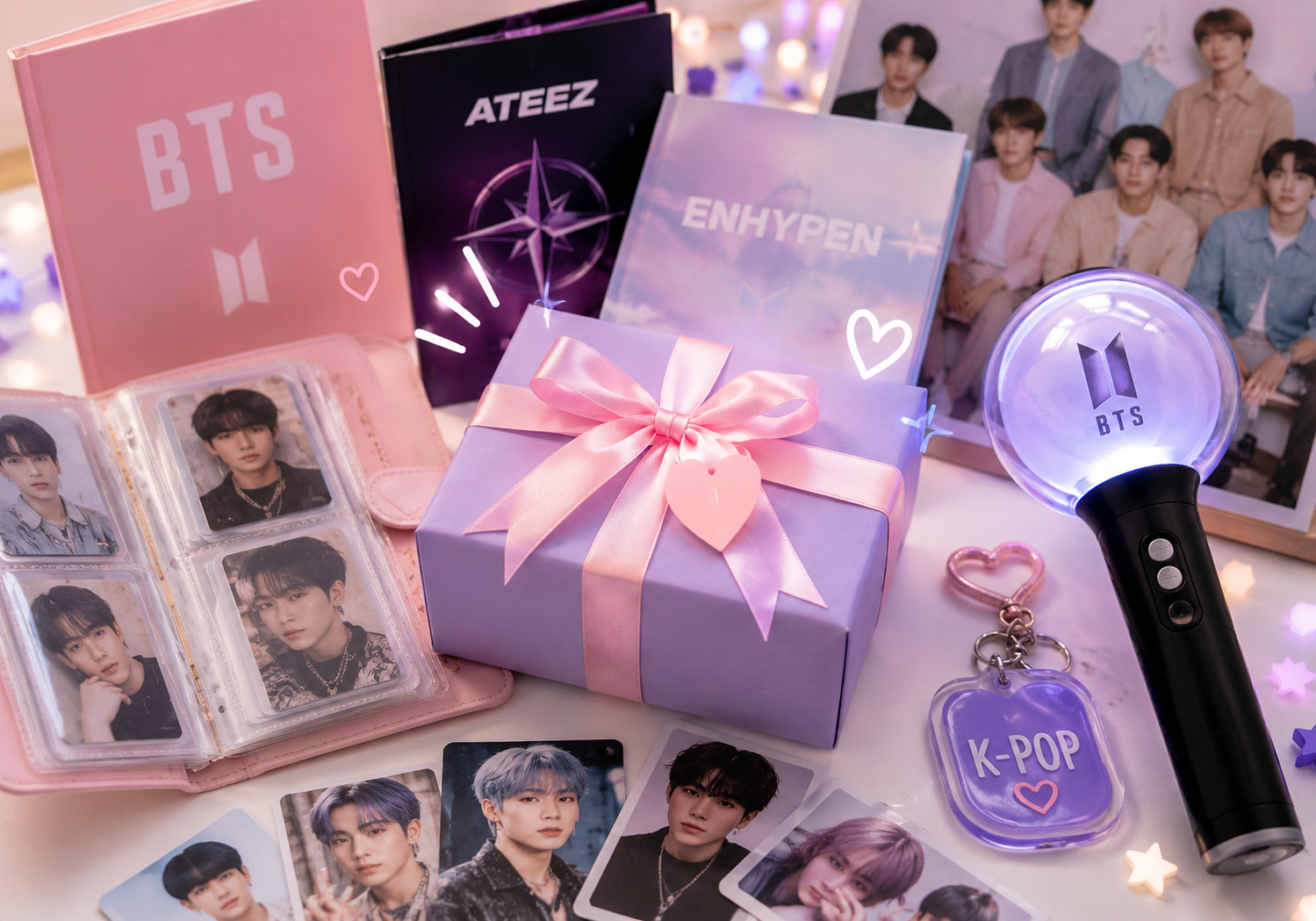 Co kupić fanowi K-popu na prezent? Albumy, photocardy i merch K-pop