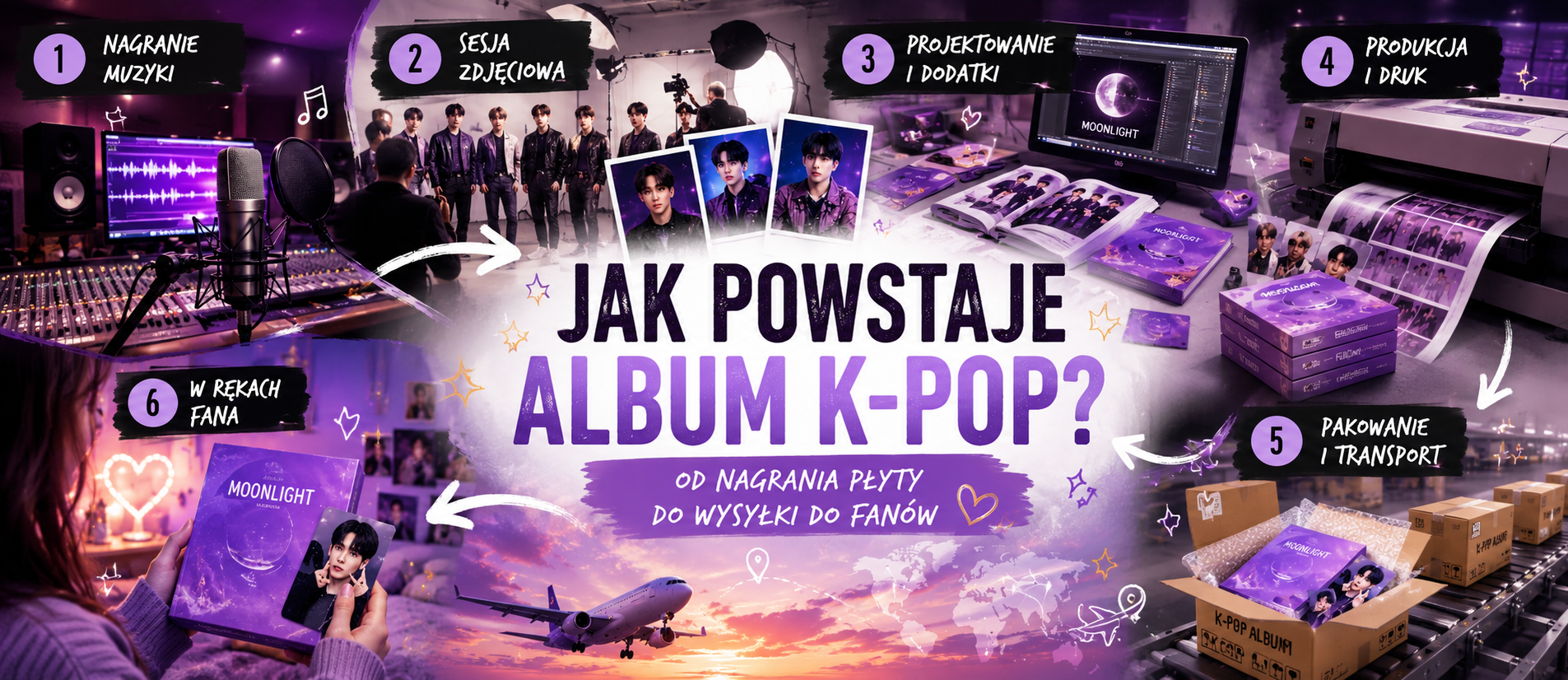 Jak powstaje album K-pop? Kulisy tworzenia albumów K-pop