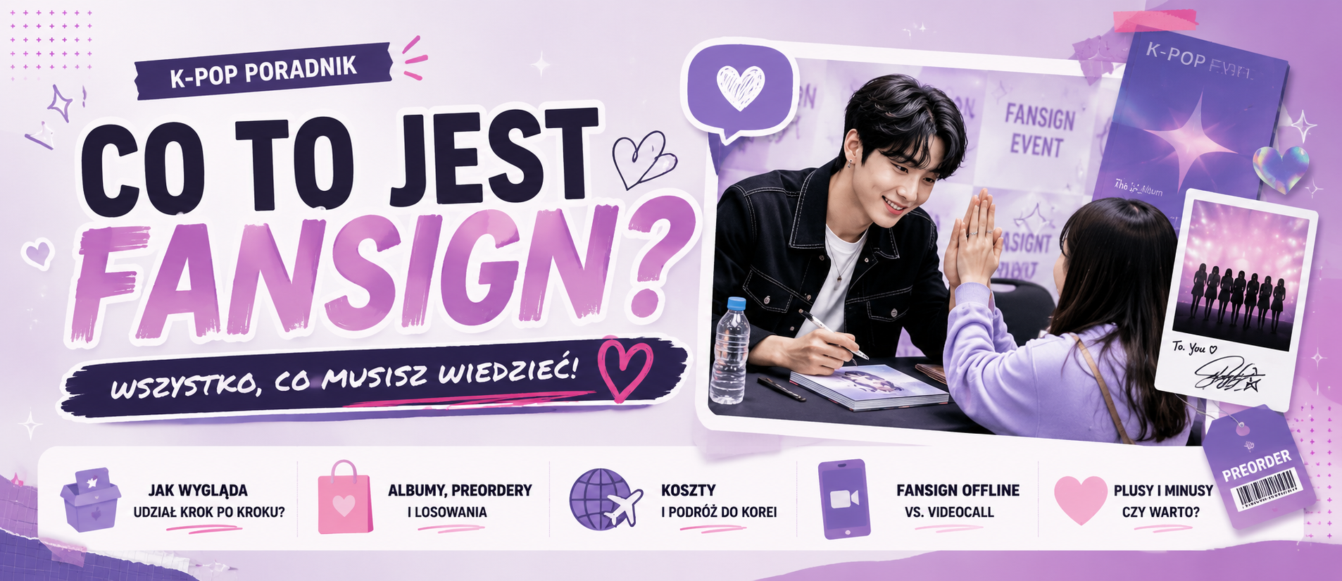 Co to jest fansign i jak się na niego dostać? Kompletny poradnik dla fanów K-popu