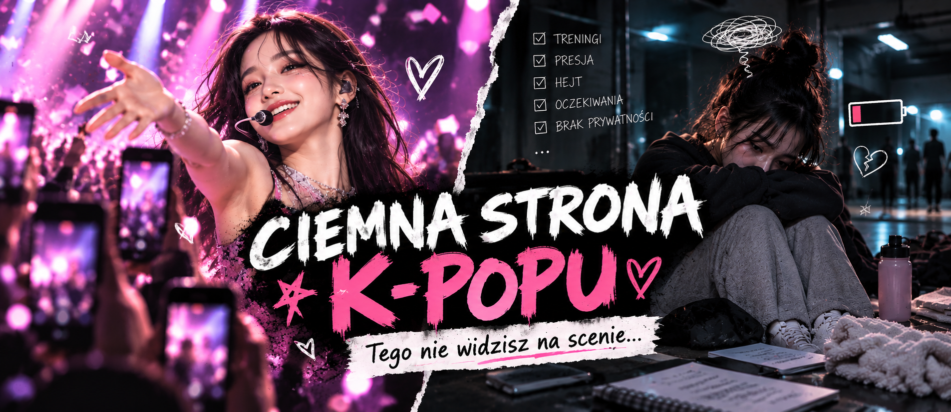 Ciemna strona K-popu – czego nie widać za kulisami życia idoli?