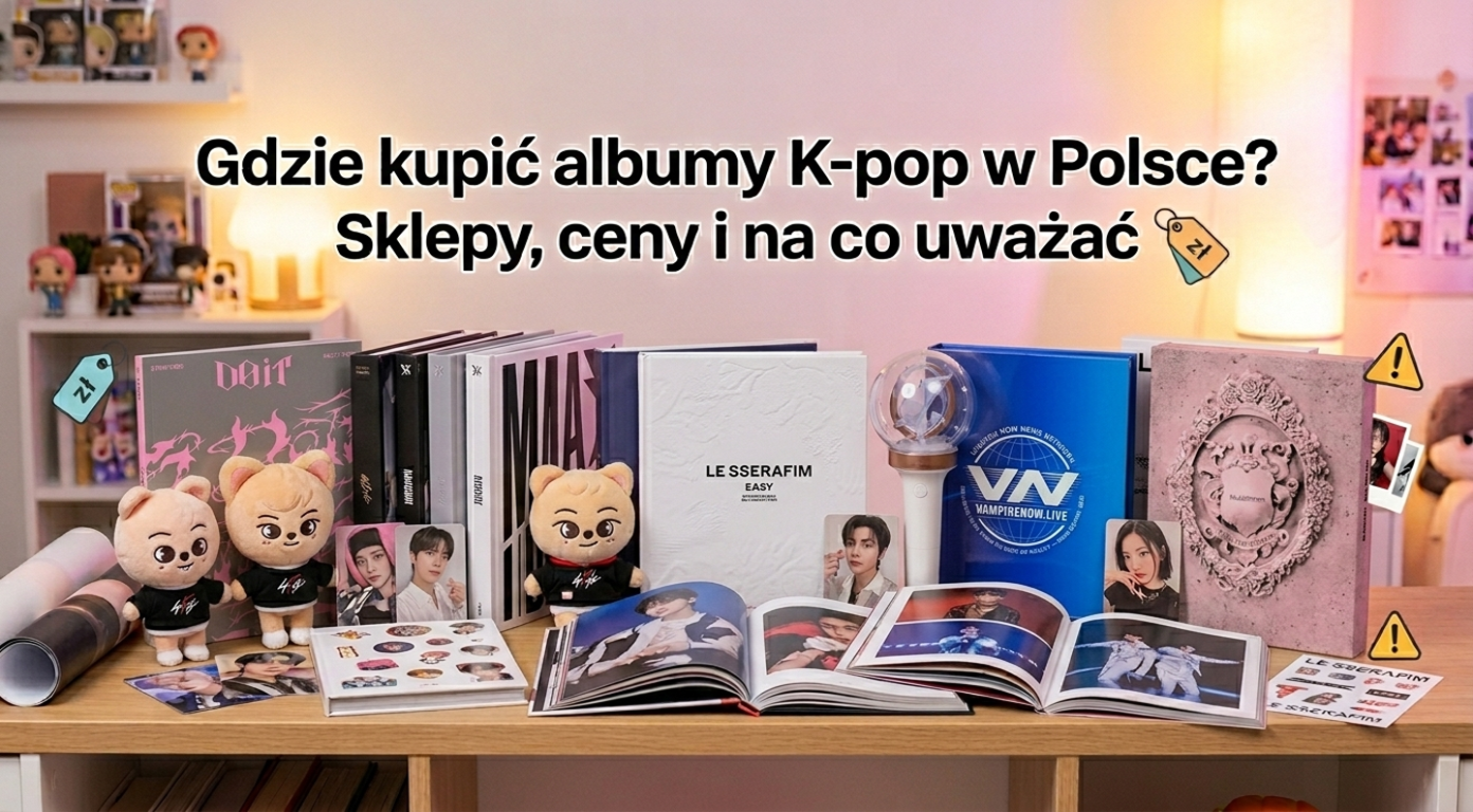 Gdzie kupić albumy K-pop w Polsce? Sklepy, ceny i na co uważać (2026)