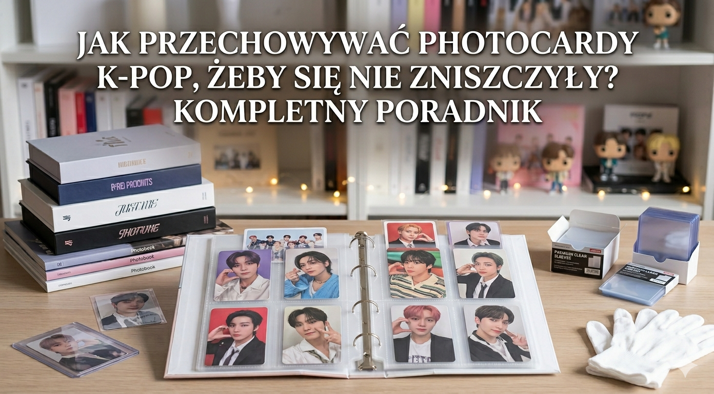 Jak przechowywać photocardy K-pop, żeby się nie zniszczyły? Kompletny poradnik dla kolekcjonerów